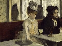Portrait after a Costume Ball, 1885 by Edgar Degas